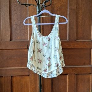 Mossimo Spring Floral Tank Top Small like new
